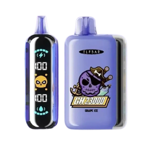 Conheça o Pod Descartável ELFBAR GH23K: até 23.000 puffs, sabores consistentes e acabamento premium. Compre com envio rápido e garantia.
