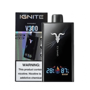 Experimente o Pod Descartável Ignite V300 com 30.000 puffs: sabor consistente, bateria duradoura e entrega prática. Compre agora e sinta a diferença.